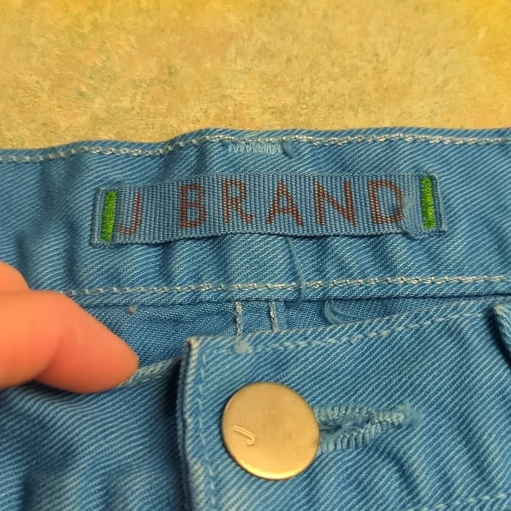 J. Brand Bright Blue Cut-Off Short